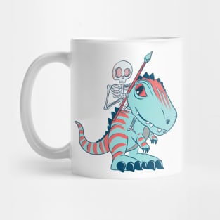 Jurassic skeleton Mug